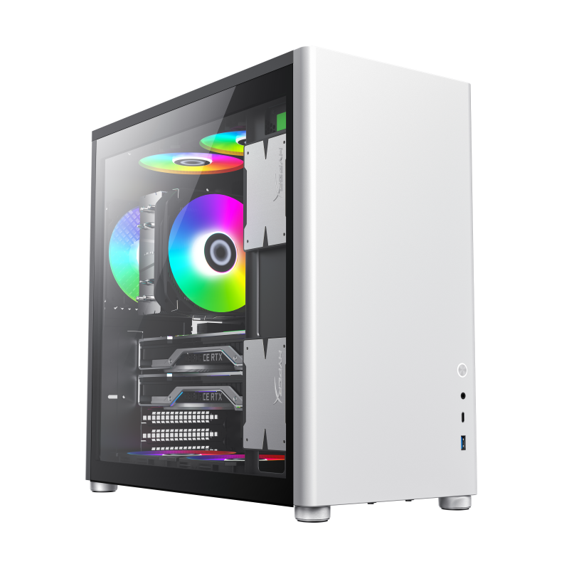 GAMEMAX Spark Pro BK/WT GAMING CASE GAMEMAX Spark Pro BK/WT GAMING CASE
